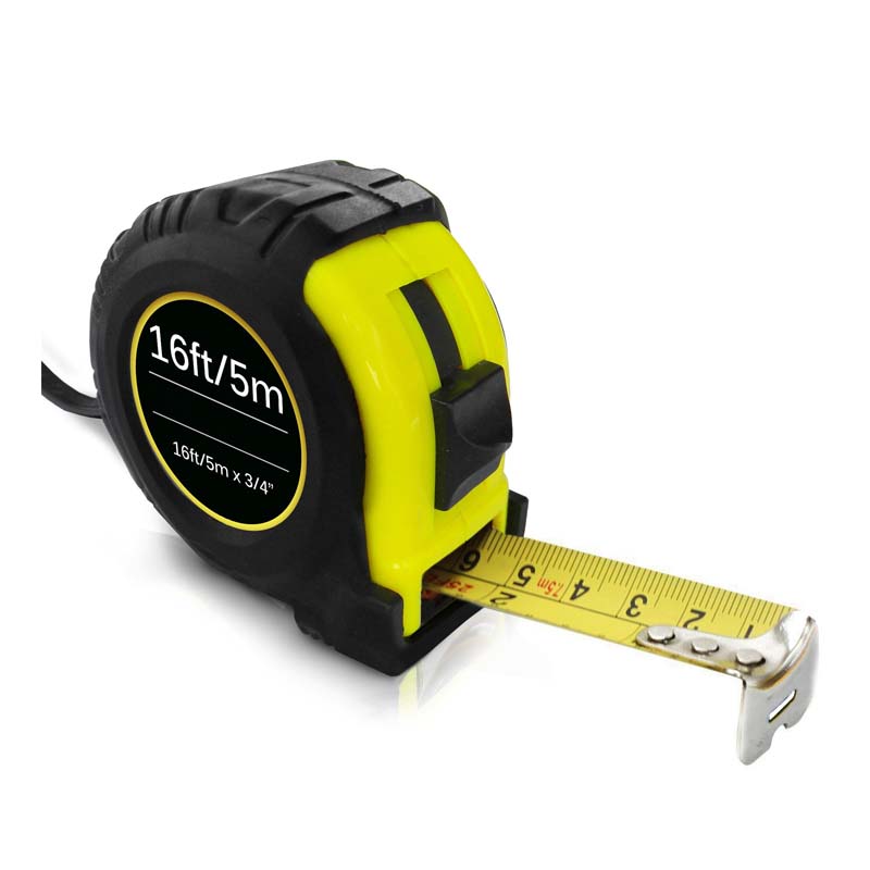 Smooth Sliding Nylon Coated Ruler Contractors Diy Tape Measurer Metric Inches Construction Heavy Duty Measuring Tape